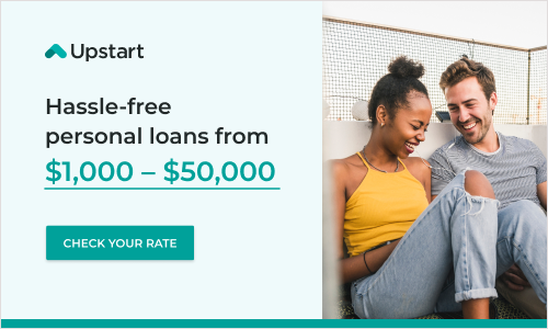 Hassle-free personal loans from $1,000 - $50,000 through Upstart. Hassle-free personal loans from $1,000 - $50,000 through Upstart.